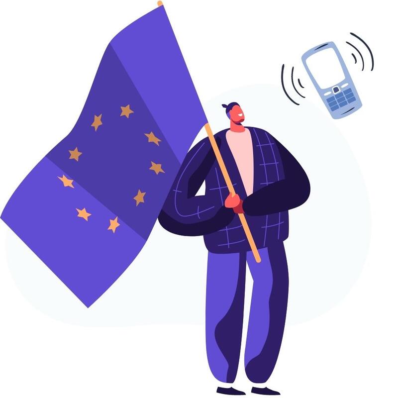 Billigt mobilabonnement med data i EU